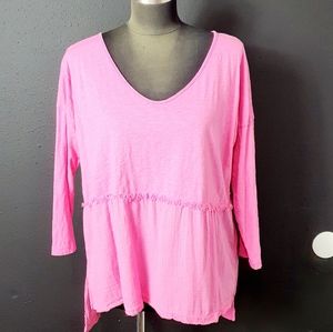 Velvet Brand Pink Cotton Tunic